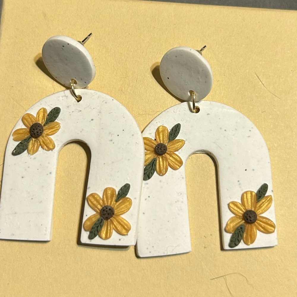 Sunflower Earrings